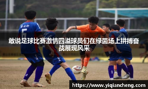 敢说足球比赛激情四溢球员们在绿茵场上拼搏奋战展现风采